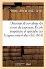 Léon De Rosny, Rosny-l - Discours d ouverture du cours de