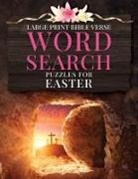 Hl Kinney - Large Print Bible Verse Word Search Puzzles for Easter