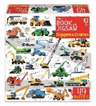 Sam Smith, Gabriele Antonini, Antonini Gabriele - Usborne Book and Jigsaw Diggers and Cranes