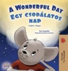 Kidkiddos Books, Sam Sagolski - A Wonderful Day (English Hungarian Bilingual Book for Kids)
