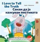 Kidkiddos Books - I Love to Tell the Truth (English Macedonian Bilingual Children's Book)