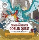 Jef Aldrich, Jef Taylor Aldrich, Jon Taylor, Zachary Bacus - Dungeonmeister Goblin Quest Coloring Book