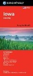 Rand Mcnally - Rand McNally Easy to Read Folded Map: Iowa State Map