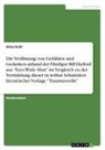 Alina Kohl - Die Verfilmung von Gefühlen und Gedanken anhand der Filmfigur Bill Harford aus "Eyes Wide Shut" im Vergleich zu der Vermittlung dieser in Arthur Schnitzlers literarischer Vorlage "Traumnovelle"
