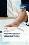 Chol Ho Ji, Yong Bong Kim, Hyong Rok Ri - Some new constants in problem solutions of Mathematical Analysis