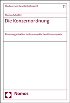 Thomas Schüßler - Die Konzernordnung
