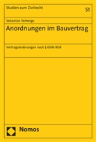 Sebastian Tenberge - Anordnungen im Bauvertrag