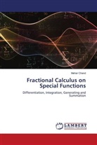 Mehar Chand - Fractional Calculus on Special Functions