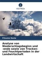 Fitsume Desta - Analyse von Niederschlagsbeginn und -ende sowie von Trocken- und Feuchtperioden in der Landwirtschaft