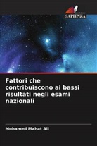 Mohamed Mahat Ali - Fattori che contribuiscono ai bassi risultati negli esami nazionali