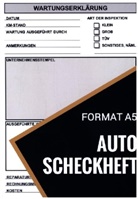 Auto Scheckhefte, Auto Scheckhefte - Auto-Scheckheft - Universelles Reparaturenheft