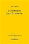 Max Kolter - Nachhaltigkeit durch Transparenz?