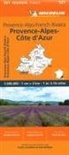 Michelin - Provence- Alps - French Riviera - Michelin Regional Map 527