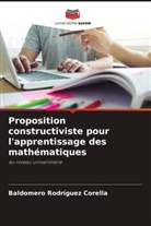 Baldomero Rodríguez Corella - Proposition constructiviste pour l'apprentissage des mathématiques