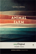 George Orwell, EasyOriginal Verlag - Animal Farm (with audio-online) Readable Classics Geschenkset + Eleganz der Natur Schreibset Basics, m. 1 Beilage, m. 1 Buch