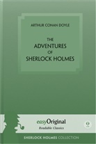 Arthur Conan Doyle, EasyOriginal Verlag - The Adventures of Sherlock Holmes (with audio-online) Readable Classics Geschenkset + Eleganz der Natur Schreibset Premium, m. 1 Beilage, m. 1 Buch