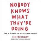 Lee Crutchley, Matthew Lloyd Davies - Nobody Knows What They're Doing: The 10 Secrets All Artists Should Know (Hörbuch)