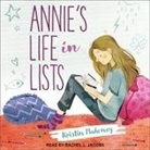 Kristin Mahoney, Rachel L. Jacobs - Annie's Life in Lists Lib/E (Audio book)