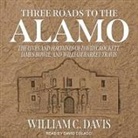 William C. Davis, David Colacci - Three Roads to the Alamo: The Lives and Fortunes of David Crockett, James Bowie, and William Barret Travis (Audio book)