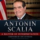 Antonin Scalia, Christopher Grove - A Matter of Interpretation: Federal Courts and the Law (Audio book)