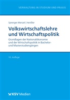 Burkha Henssler, Burkhard Henßler, Michael Thomas P Sprenger-Menzel, Michael Thomas P. Sprenger-Menzel - Volkswirtschaftslehre und Wirtschaftspolitik