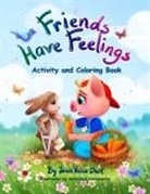 Voice Dart, Jean Voice Dart - Friends Have Feelings Activity and Coloring Book