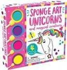 Igloobooks, Jake Mcdonald, Sykes Richard - Sponge Art Unicorns and Magical Creatures: With 4 Sponge Tools and 4 Jars of Paint