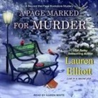 Lauren Elliott, Karen White - A Page Marked for Murder Lib/E (Hörbuch)