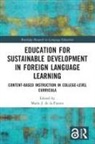 Maria (The George Washington Univers De La Fuente, María de la Fuente - Education for Sustainable Development in Foreign Language Learning