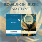 EasyOriginal Verlag, Ilya Frank - Erzählungen Belkins Starter-Paket Geschenkset - 2 Bücher (mit Audio-Online) + Eleganz der Natur Schreibset Basics, m. 2 Beilage, m. 2 Buch