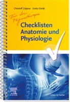 Greta Ginski, Christoff Zalpour - Checklisten Anatomie und Physiologie für die Physiotherapie