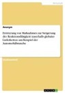 Anonym, Anonymous - Erörterung von Maßnahmen zur Steigerung der Reaktionsfähigkeit innerhalb globaler Lieferketten am Beispiel der Automobilbranche