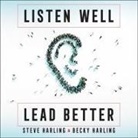 Becky Harling, Steve Harling, William Sarris - Listen Well, Lead Better Lib/E: Becoming the Leader People Want to Follow (Audio book)