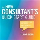 Elaine Biech, Leslie Howard - The Consultant's Quick Start Guide Lib/E: An Action Plan for Your First Year in Business (Audio book)