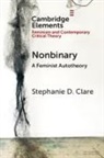 Stephanie D. Clare, Stephanie D. (University of Washington) Clare - Nonbinary