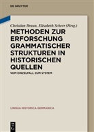 Christian Braun, Scherr, Elisabeth Scherr - Methoden zur Erforschung grammatischer Strukturen in historischen Quellen