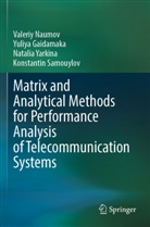 Yuliya Gaidamaka, Valeriy Naumov, Konstantin Samouylov, Natalia Yarkina - Matrix and Analytical Methods for Performance Analysis of Telecommunication Systems