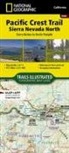 National Geographic Maps - Pacific Crest Trail: Sierra Nevada North Map [sierra Buttes To Devil's Postpile]