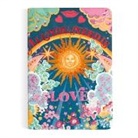 Galison, Liberty of London Ltd - Liberty All You Need is Love B5 Handmade Embroidered Journal