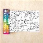 Mudpuppy, Anne Passchier, Anne Passchier - Rainbow Animals Mini Coloring Roll