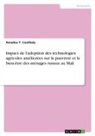 Amadou Y. Coulibaly - Impact de l'adoption des technologies agricoles améliorées sur la pauvreté et le bien-être des ménages ruraux au Mali