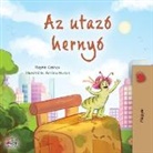 Kidkiddos Books, Rayne Coshav - The Traveling Caterpillar (Hungarian Children's Book)