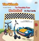 Kidkiddos Books, Inna Nusinsky - The Wheels The Friendship Race (English Irish Bilingual Children's Book)