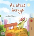 Kidkiddos Books, Rayne Coshav - The Traveling Caterpillar (Hungarian Children's Book)