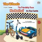 Kidkiddos Books, Inna Nusinsky - The Wheels The Friendship Race (English Irish Bilingual Children's Book)
