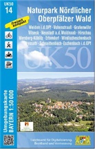 Landesamt für Digitalisierung Breitband un, Breitband und Vermessung Landesamt für Digitalisierung - UK50-14 Naturpark Nördlicher Oberpfälzer Wald