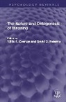 Willis F. Palermo Overton, Willis F. Overton, Overton Willis F., David S. Palermo, Palermo David S. - Nature and Ontogenesis of Meaning