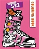 Sofs - Easy Flow Coloring Book, Alpine Ski Art