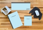 E&amp;Z Verlag GmbH - Schreibtisch-Set, m. 1 Kalender, m. 1 Beilage, m. 1 Beilage, 3 Teile