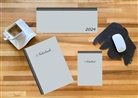 E&amp;Z Verlag GmbH - Schreibtisch-Set, m. 1 Kalender, m. 1 Beilage, m. 1 Beilage, 3 Teile